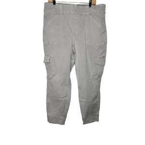 Spanx Twill Cotton Cargo Pants Side Pockets 3X